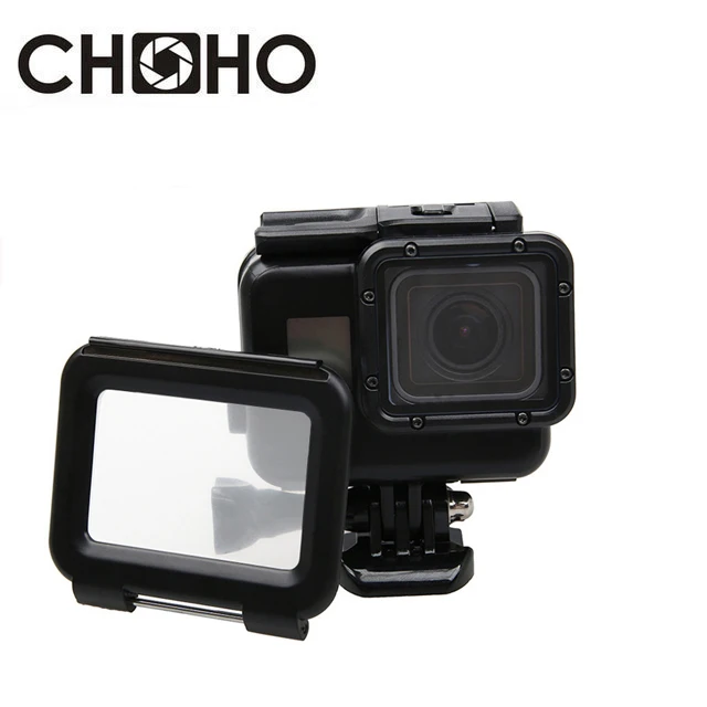 45M Underwater Waterproof Case Diving Housing + Touch Back Door Mount Black Color for GoPro Hero 5 6 7 Go Pro Accessories | Электроника