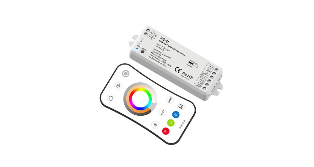 RGB+ CCT Светодиодная лента 5050 60 светодиодный/метр 12 в 24 В 5 в 1 чипы CW+ RGB+ WW Гибкая двойная регулируемая температура RGB Светодиодная лента e