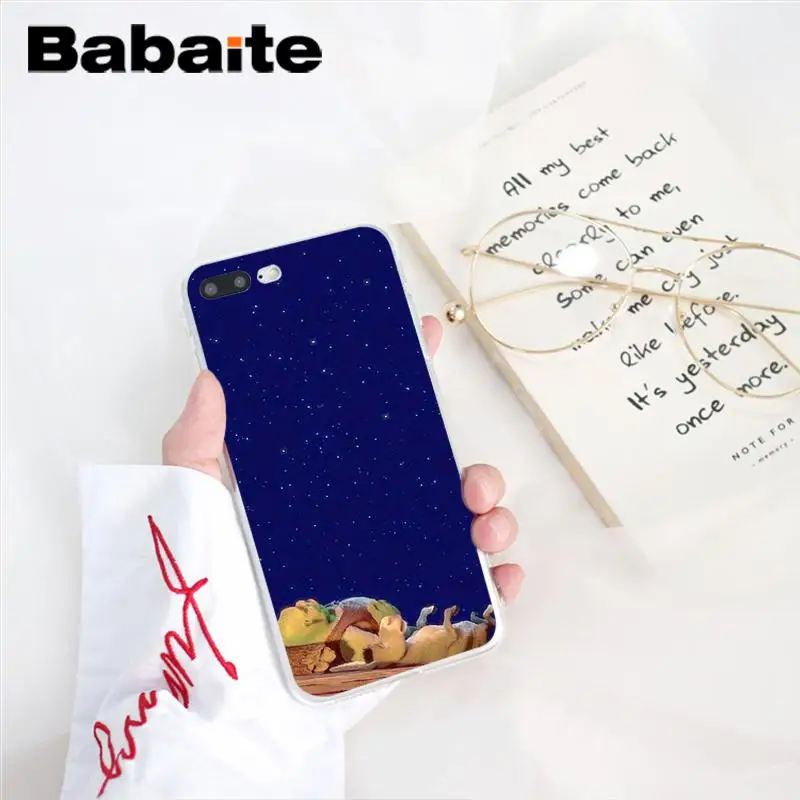 Babaite Забавный Шрек Мягкий Силиконовый ТПУ чехол для телефона iPhone X XS MAX 6 6S 7 7plus 8 8Plus 5 5S XR 10 Чехол