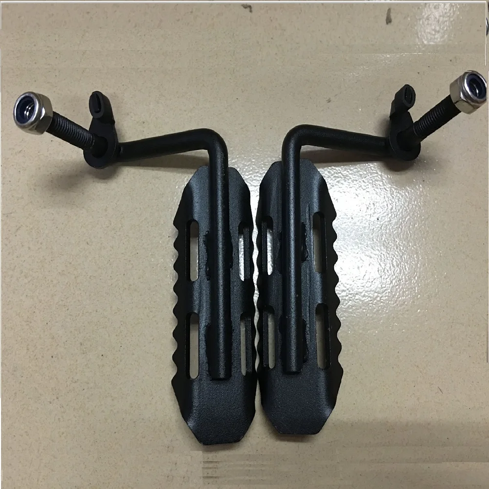 Пара черных подножек для Jeep Wrangler 2007 2015 автомобильные товары Lantsun|pegs| |
