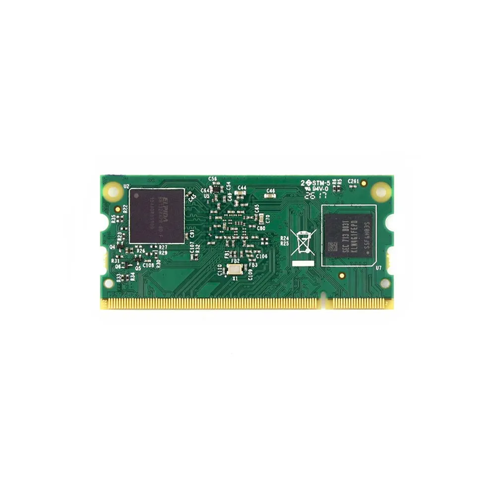 Компьютерный модуль Raspberry Pi 3 содержит кишки для 4 ГБ eMMC Flash 1 2 ГГц четырехъядерный