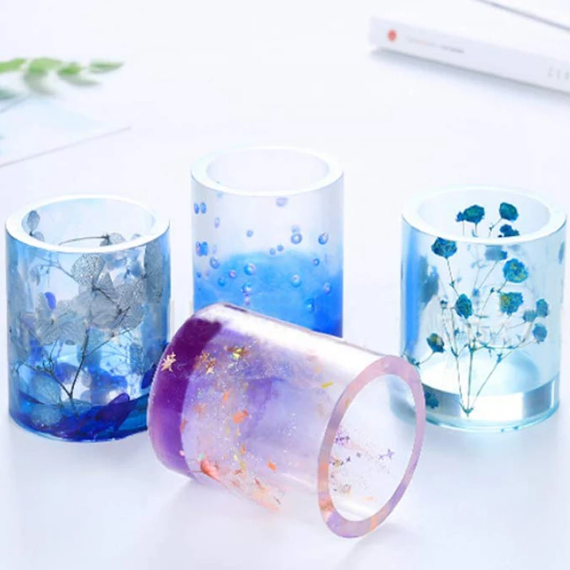Silicone Resin Kits Jewelry Casting Moulds Tools For Epoxy Making Ashtray And Pen Holder Home Decoration Mould D | Украшения и