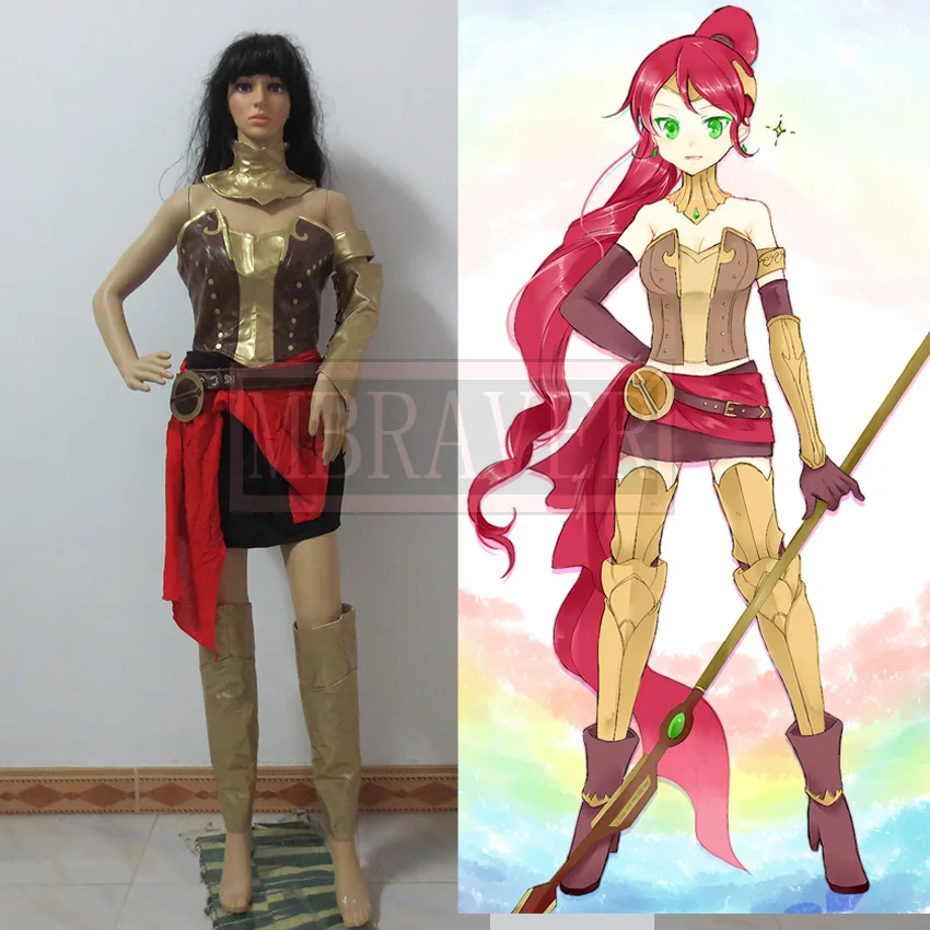 

RWBY Beacon Academy Team Pyrrha Nikos Cosplay Costume Full Set