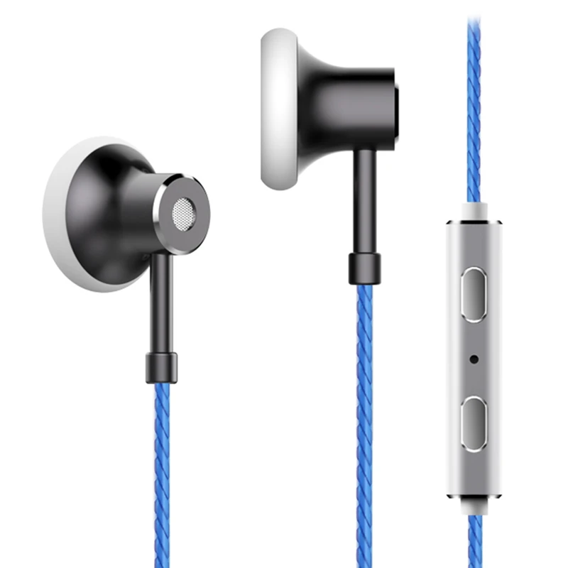 IMice металлические стерео наушники для бега спортивные bluetooth шумоизоляция