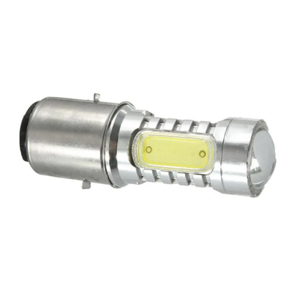 Miumiu 12V BA20D H6 4 COB Светодиодный белый головной светильник лампа для велосипеда