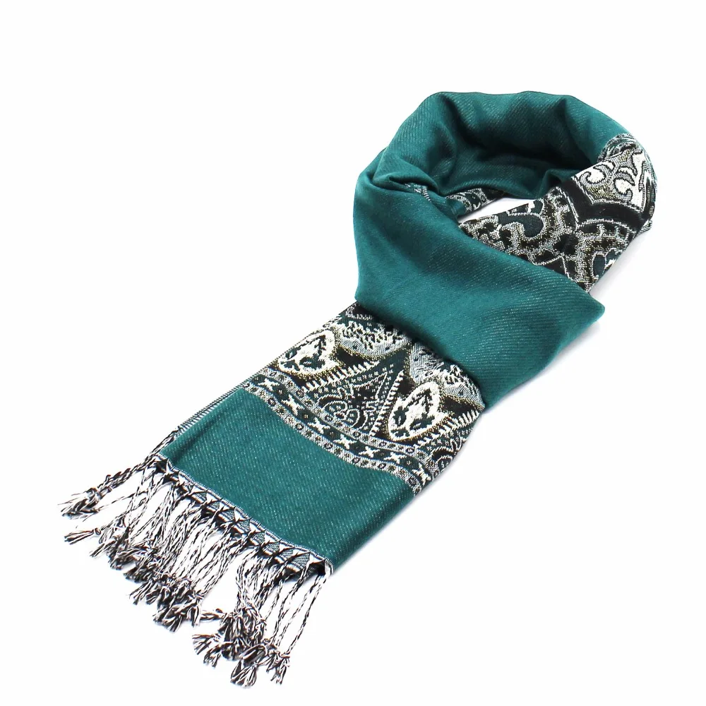 

Paisley Tippet From India Winter Scarf Turquoise Scarves Cotton Pashmina For Women Echarpe Oversize Ethnic Fashion Shawls Wraps