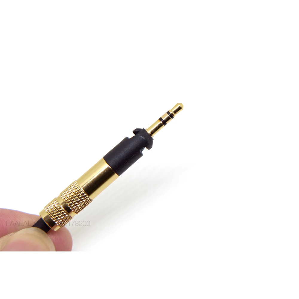 FAAEAL 1 2 м Обновление кабель для Sennheiser HD598 HD558 HD518 кабели наушников провода Hifi 3 5 мм до