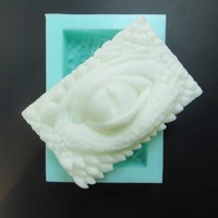 qt0100 dragon soap eye molds dragons eye soap silicone mould soap bars gypsum clay wax resin silicone rubber przy eco friendly