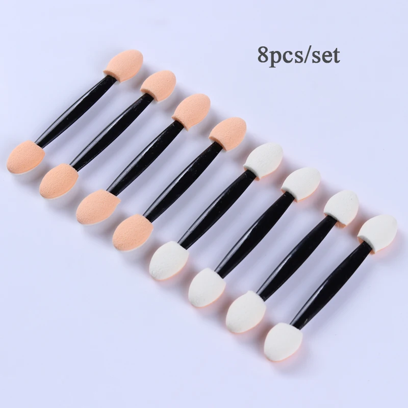 8pcs Набор кистей для рисования ногтей декорация для ногтей градиент линии кисти кристалл акриловый тонкий лайнер для рисования карандаш для маникюра, инструменты для Удлинительный УФ-гель - Цвет: 8pcs