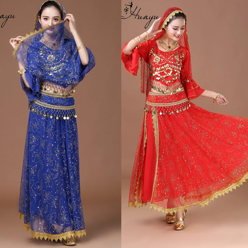 Детские костюмы для танца живота ручной работы костюм девочек индийских