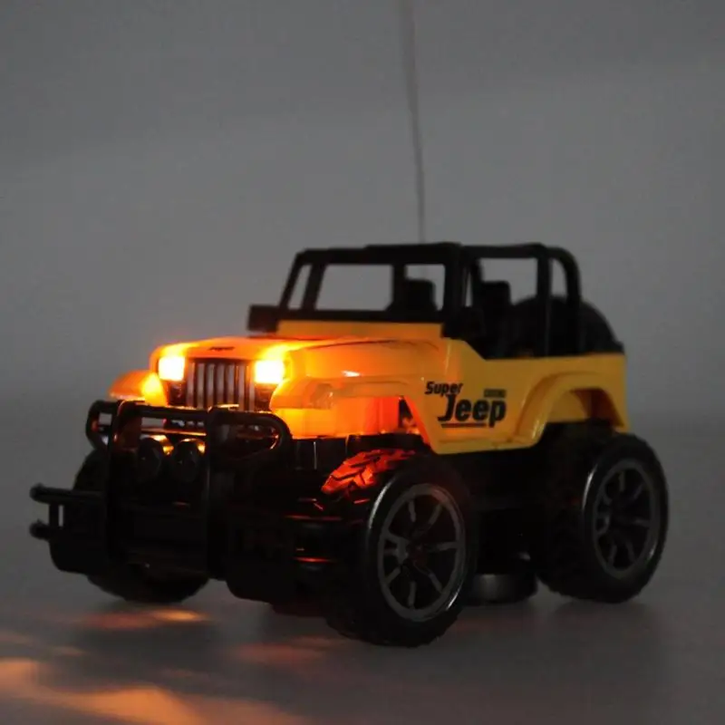 1:24 Дрифт скорость радио дистанционное управление RC Jeep внедорожный автомобиль+ фара