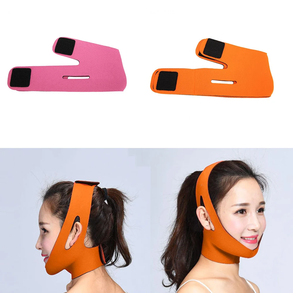 Face Lift Tools Slimming Face Mask Facial Thin Masseter Double Chin Skin Face Bandage Belt V-shaped Face Care Thining Band