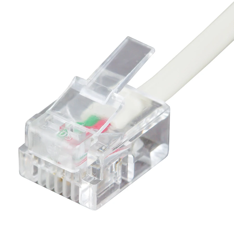 Choseal 30th anniversary QS3901 RJ11 медный телефонный кабель 6P2C соединительный телефон