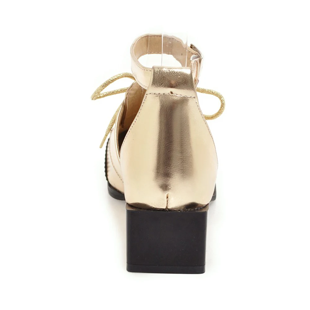 Туфли лодочки женские на квадратном каблуке с ремешком щиколотке Размеры 33