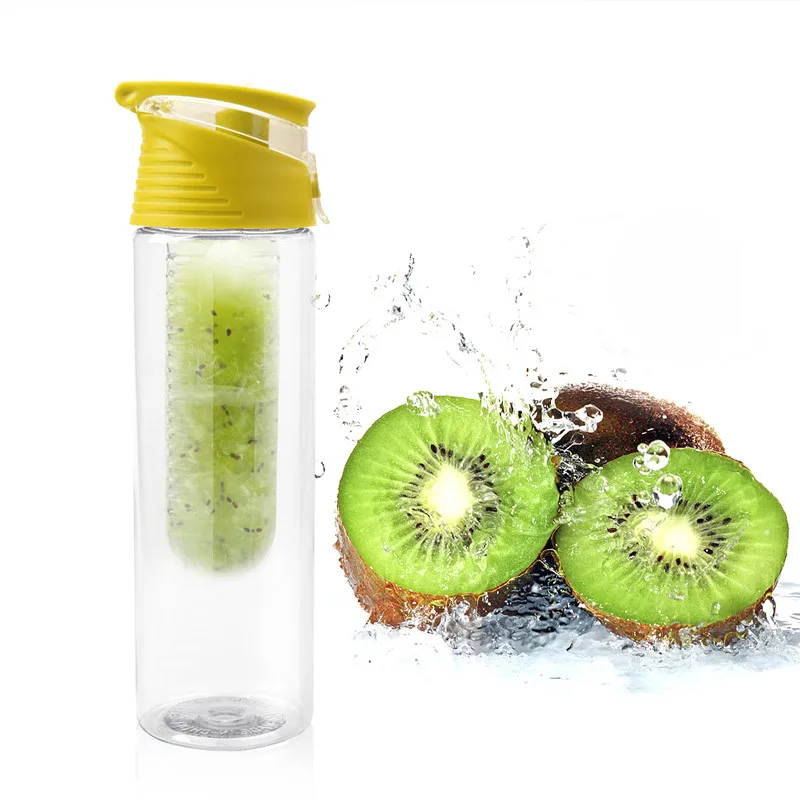 800 мл Велоспорт Спорт Фрукты Infusing Infuser воды бутылка для лимона сок велосипедный Здоровье Экологичные BPA бутылка для детоксикации откидная крышка