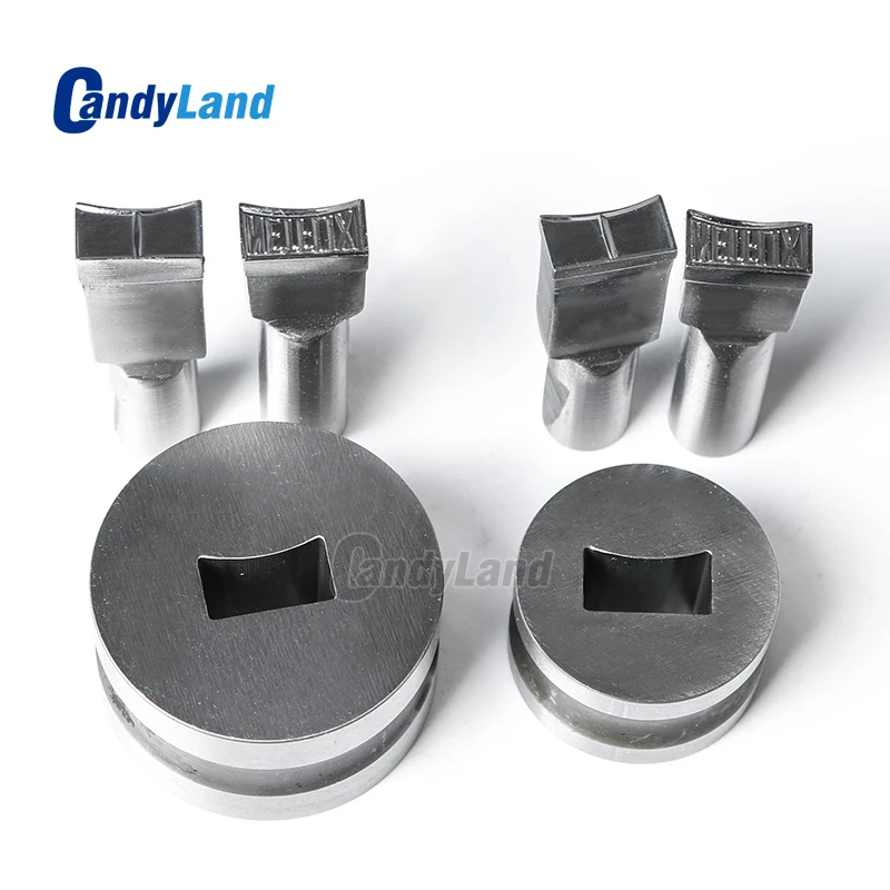 

CandyLand Ne Tablet Die Pill Press Die Candy Punch Die Set Custom Logo Punch Die Cast Pill Press For Tablet TDP Machine