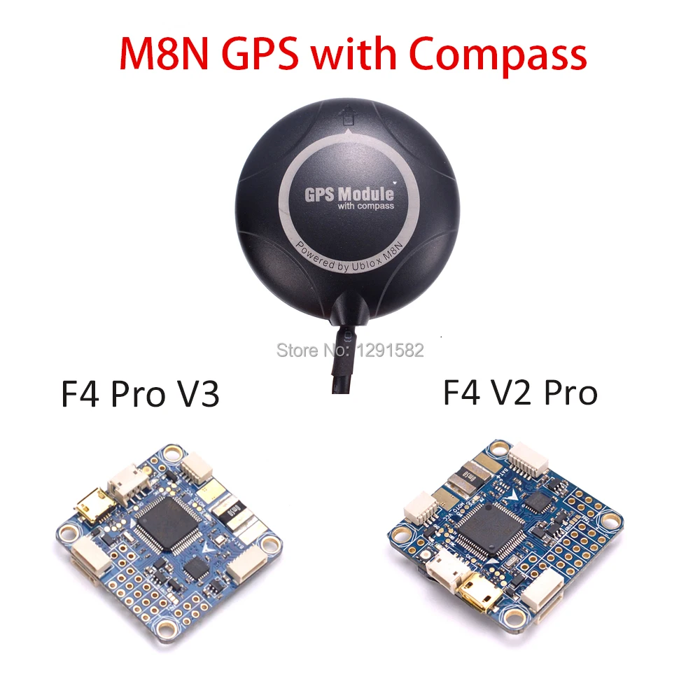 F4 Pro V3 / FLIP 32 V2 PRO плата контроллера полета с контактом и кабелем M8N GPS компасом для FPV
