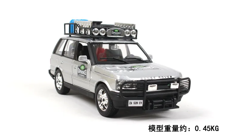 Bburago 1:24 Масштаб литая под давлением металлическая модель автомобиля игрушка для Range Rover классический внедорожник автомобиль коллекция для мужчин подарок с оригинальной коробкой