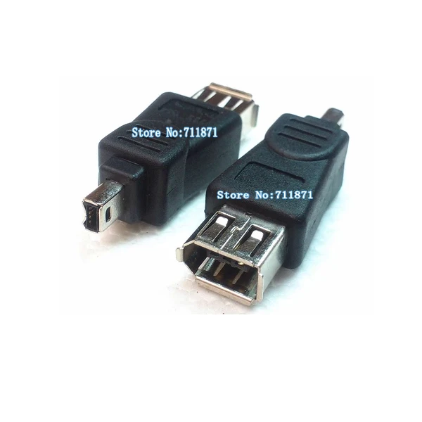 Адаптер Firewire 1394 4 P на 6 1394A контактный штекер гнездовой разъем конвертер контактов