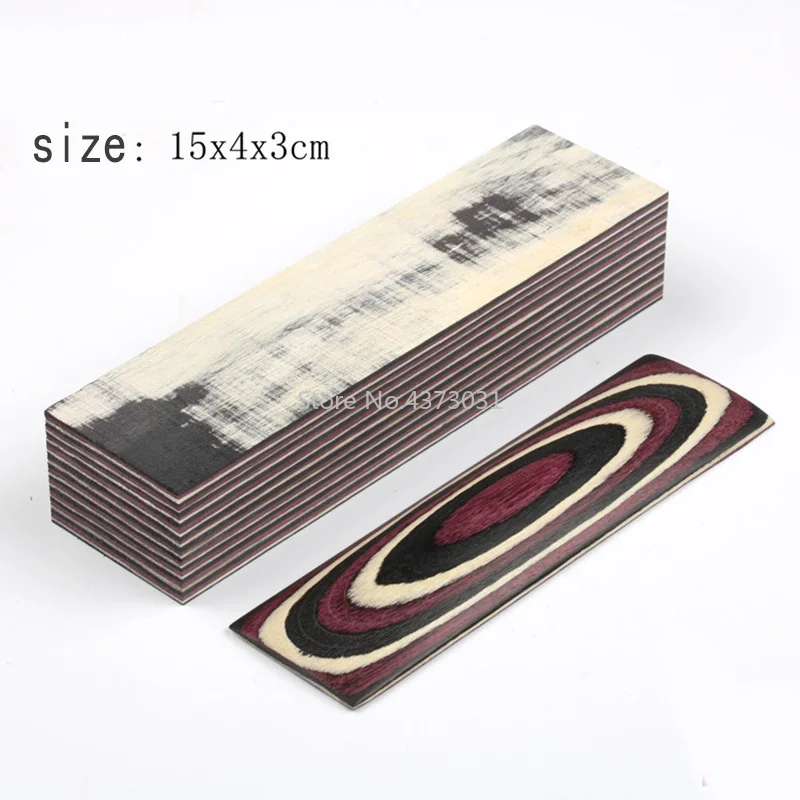 4 цвета рукоятки из материала для рукоделия деревянные заготовки цветные детали