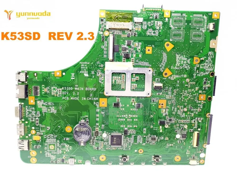 Оригинальная материнская плата для ноутбука ASUS K53SD K53E REV 2 протестирована хорошая