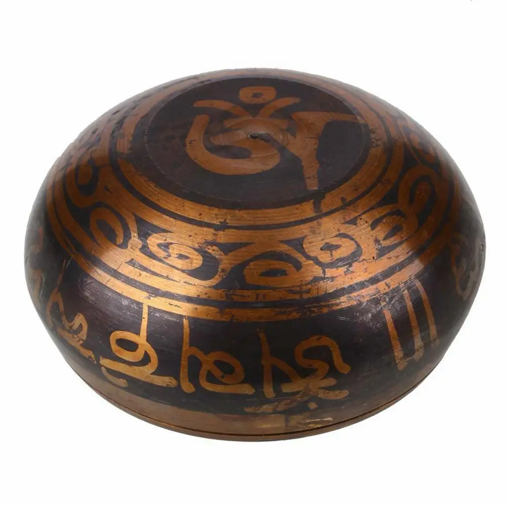 Exquisite Tibetan Bell Metal Singing Bowl Striker Buddhism Buddhist Mediation | Дом и сад