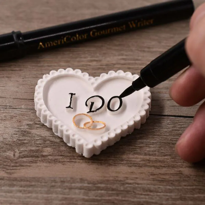 Съедобные Писатель Ручка красочные пигментные ручки инструменты для украшения