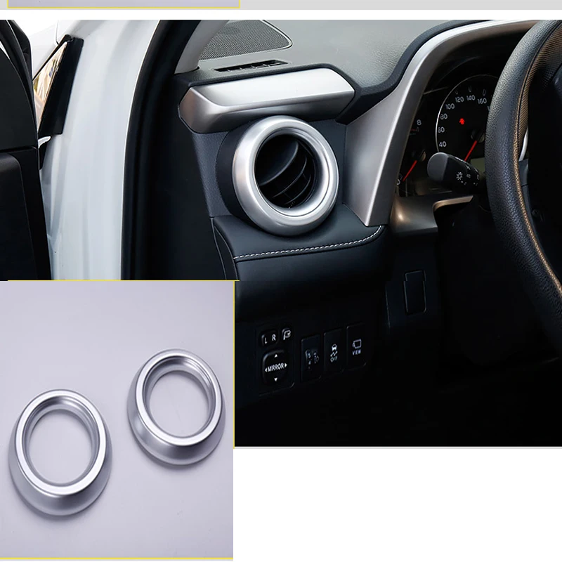Для Toyota RAV4 2013 2014 2015 2016 2017 2018 хромированная приборная панель передняя сторона