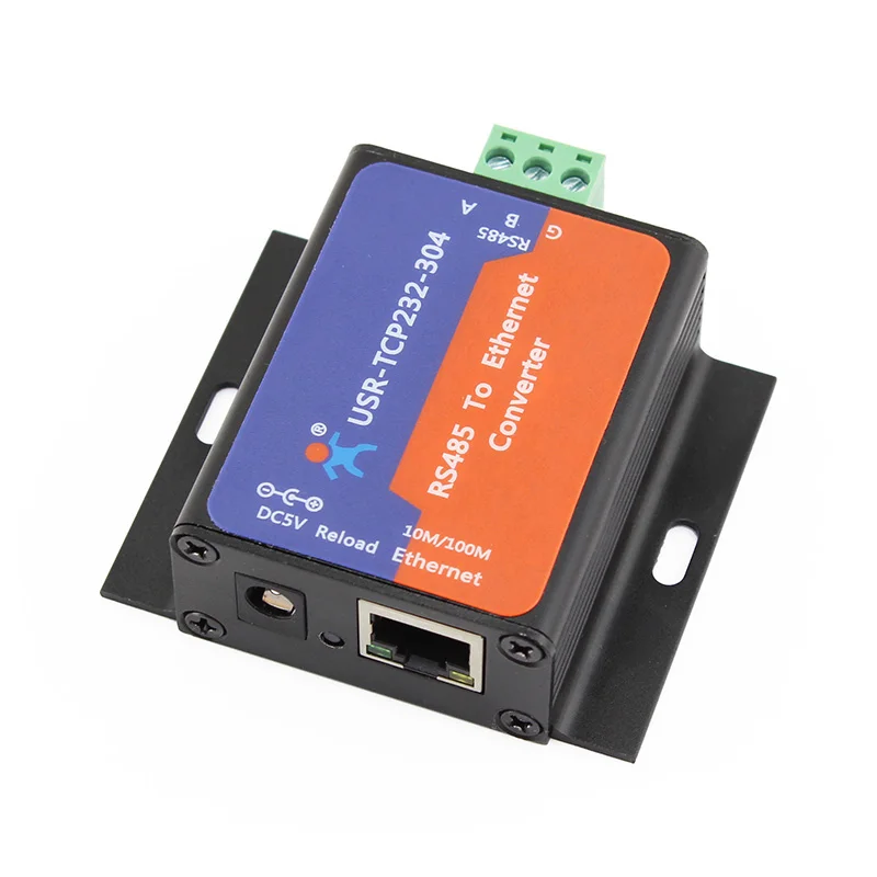 Промышленный серийный модуль преобразователя сервера RS485 в TCP IP Ethernet со