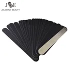 Двухсторонняя пилка для ногтей, средство для удаления мозолей, для маникюра, нержавеющая сталь, ручка, наждачная бумага, сменная наждачная бумага, 20 шт.