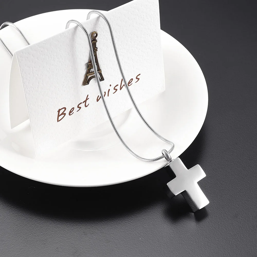 IJD8134 гравируемое Имя/буква/логотипа пустая крестообразная подвеска с