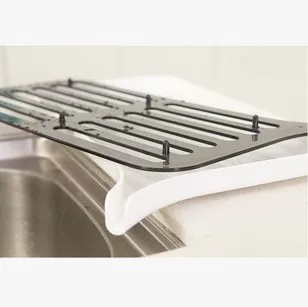 Двухслойная кухонная дренажная стойка на полку кухонного шкафа чаша чашка блюдо