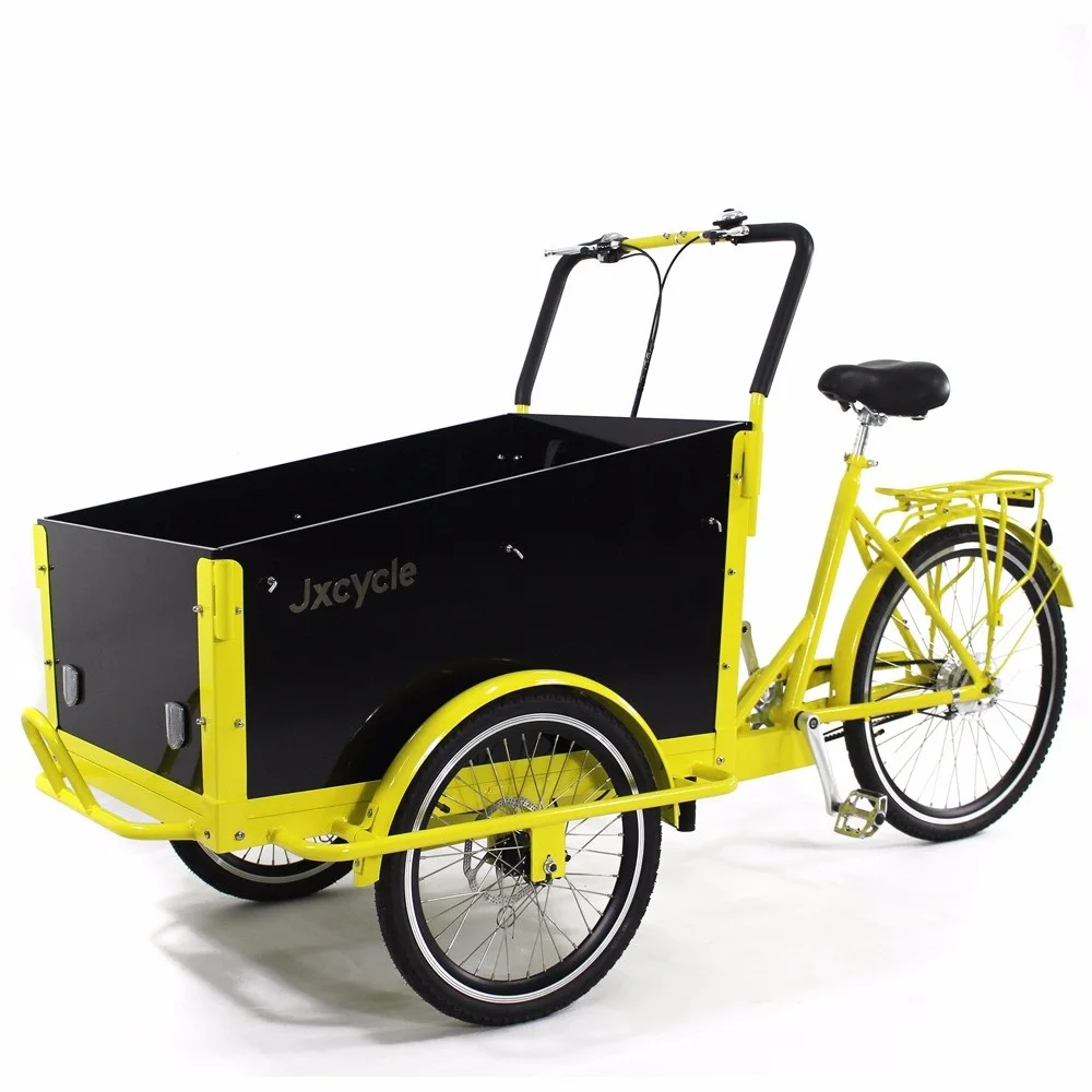 3 Колеса Грузовой Велосипед Электрический трехколесный велосипед для