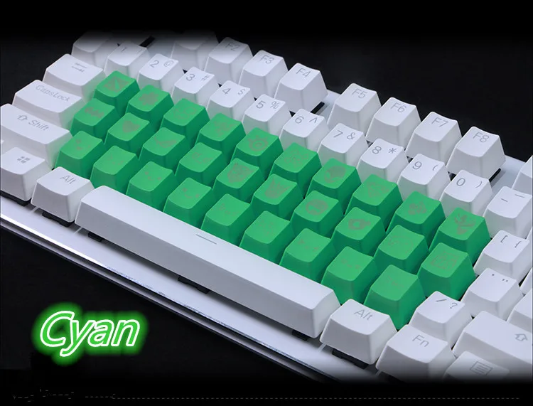 MP толстые PBT Материал 29 Keycap Личность настройки Радий гриф красочные Cherry MX