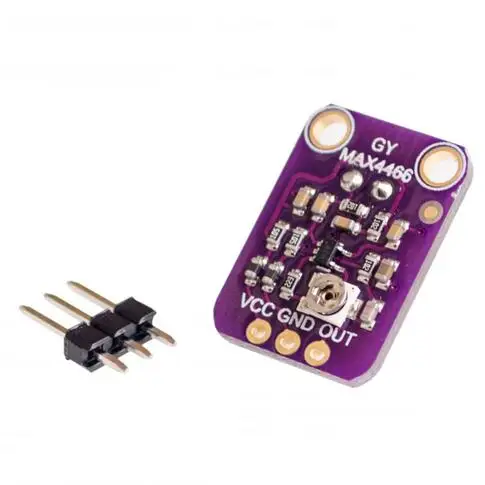 GY-MAX4466 electret микрофонный усилитель MAX4466 Регулируемый Модуль-усилитель |