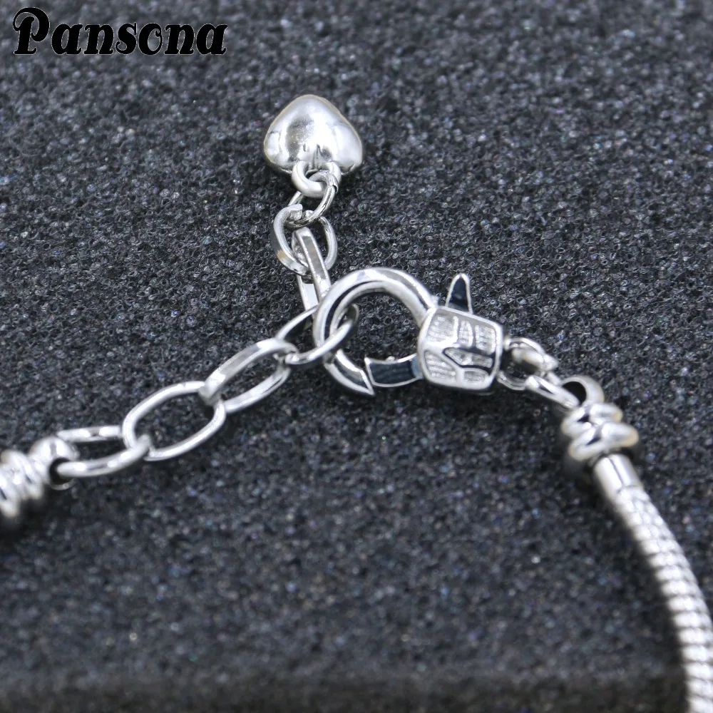 3 мм Змея посеребреная цепочка браслет для амулеты сделай сам подходит