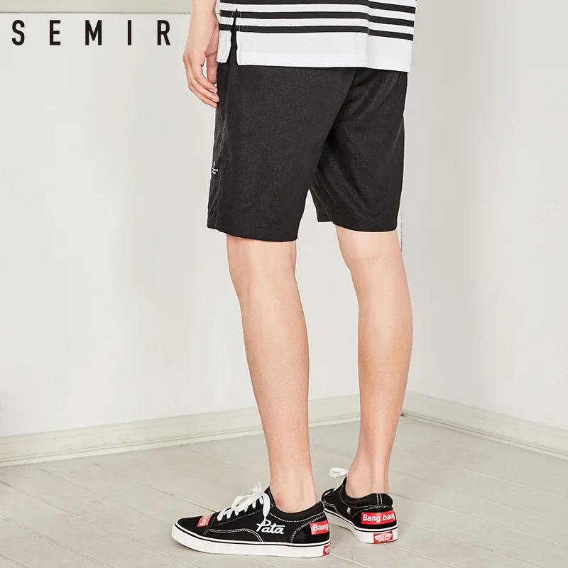 SEMIR рекреационные мужские шорты летние 2018 свободные по колено Traousers модные |