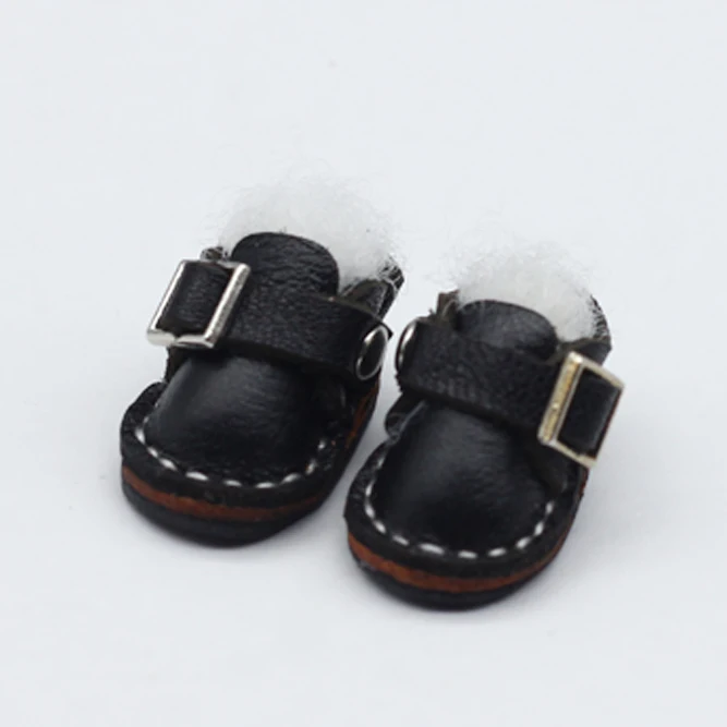Новая модная кожаная обувь 12 дюймов для кукол Blyth(подходит для Блит, AZ, licca, Pullip doll) 2,3*1,3 см