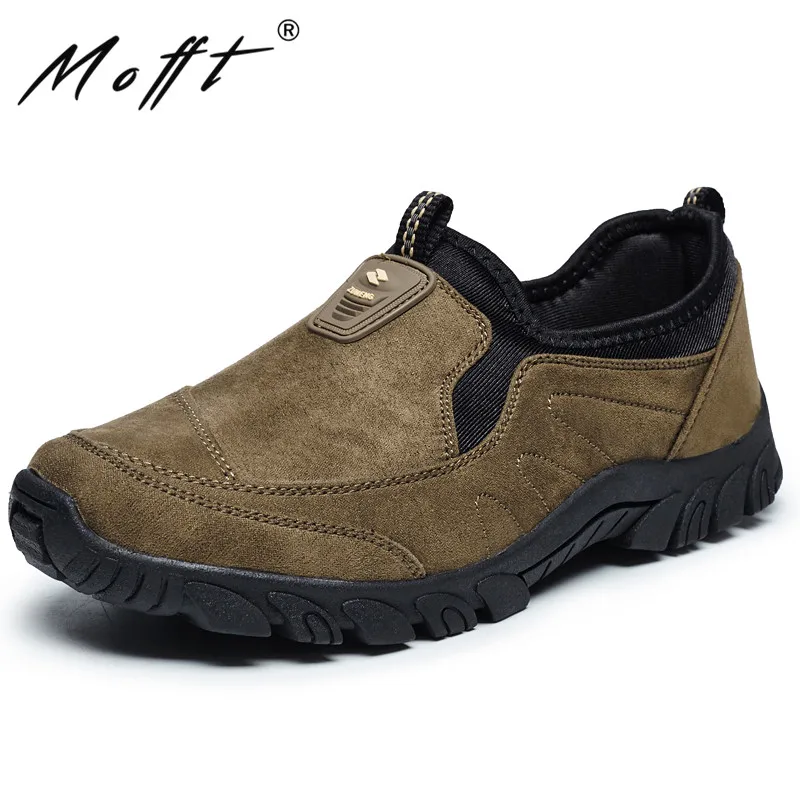 Men Breathable Casual Shoes New Design Hard-wearing High Quality Flat Slip on Easy To Wear for Old People | Обувь