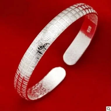 Браслет S990 sv100 в народном стиле с выцветающим покрытием|bracelet plated|silver open braceletopen
