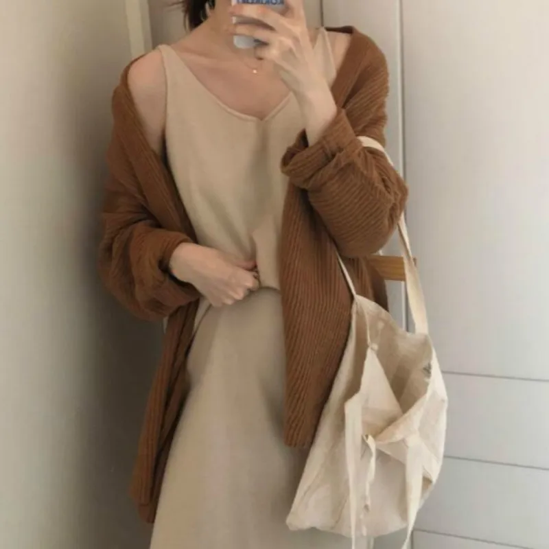 Women Autumn Winter Cardigan Sweater with Belt Female Sexy V Neck Long Sleeve Knitted Tops Exo Pull Femme Hiver Sueter Mujer |