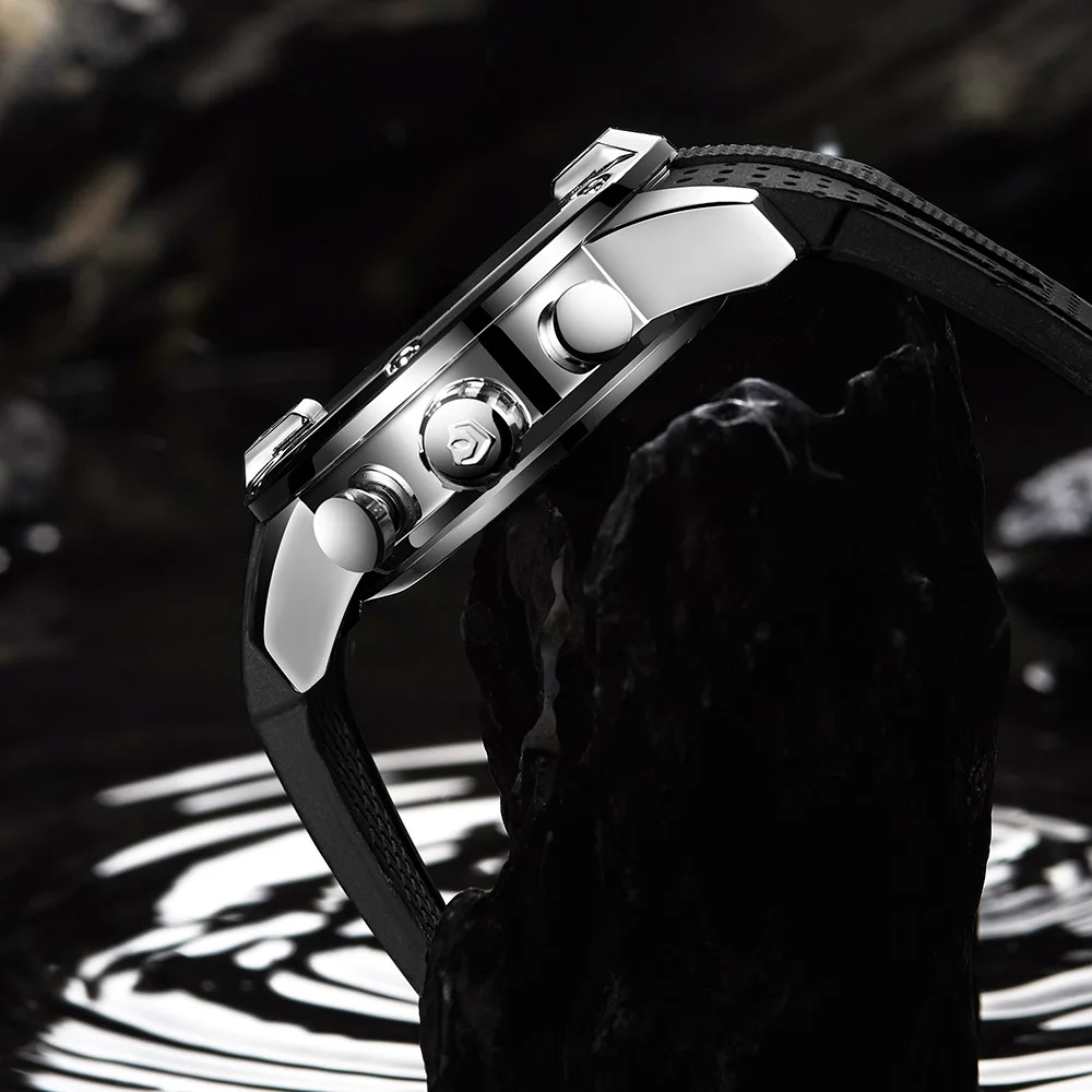 WEIDE мужские спортивные роскошные повседневные Аналоговый светодиодный дисплей