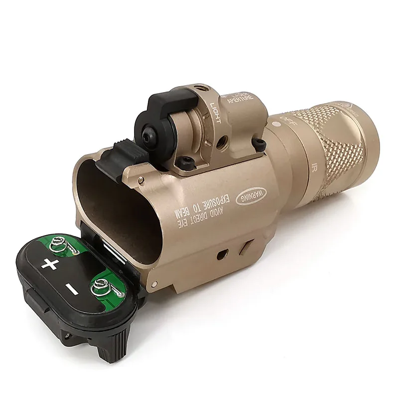 SOTAC GEAR Тактический SF X400V светодиодный фонарик красный лазер постоянный