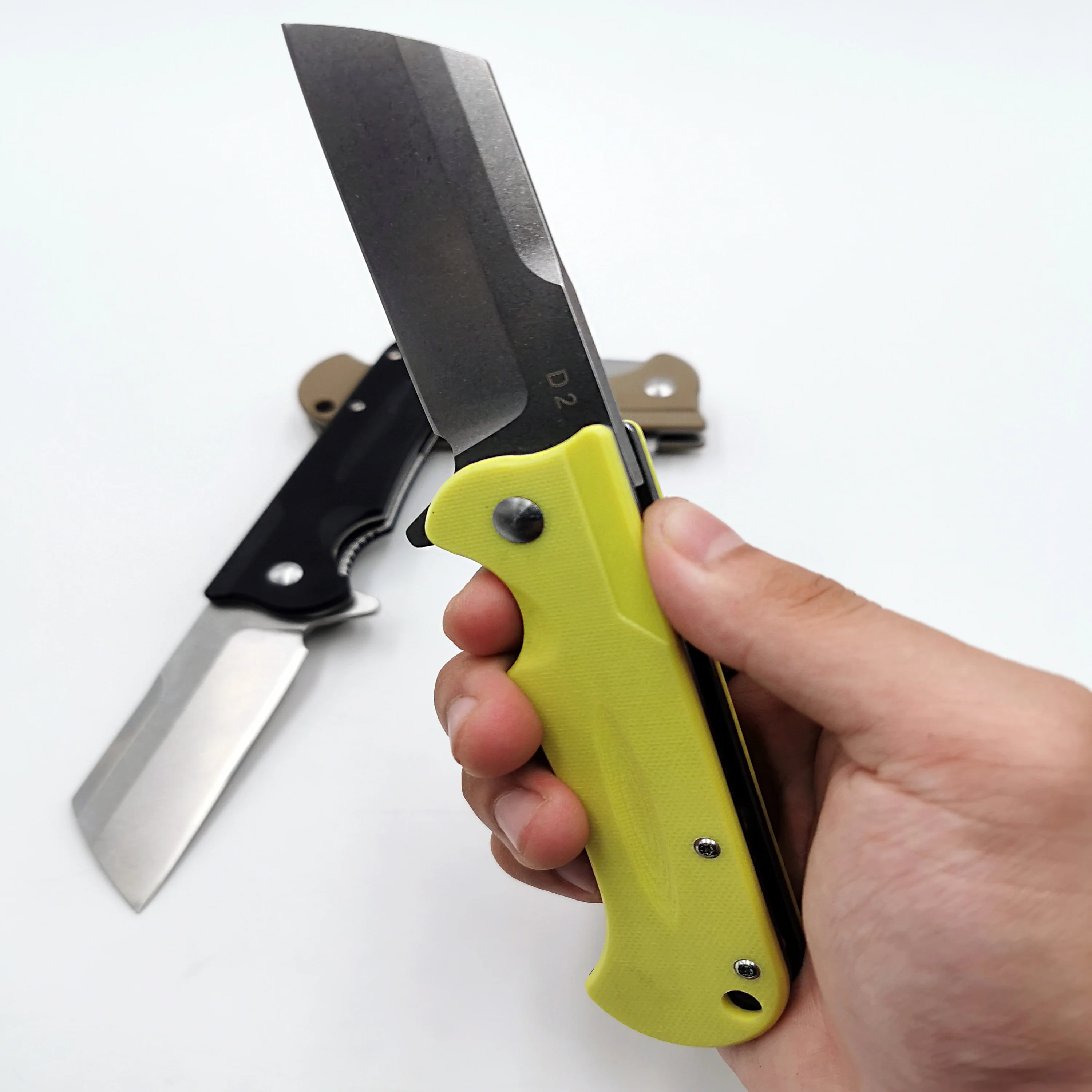 Складной нож с шариковым подшипником D2 Blade G10 ручка Флиппер армейские ножи для