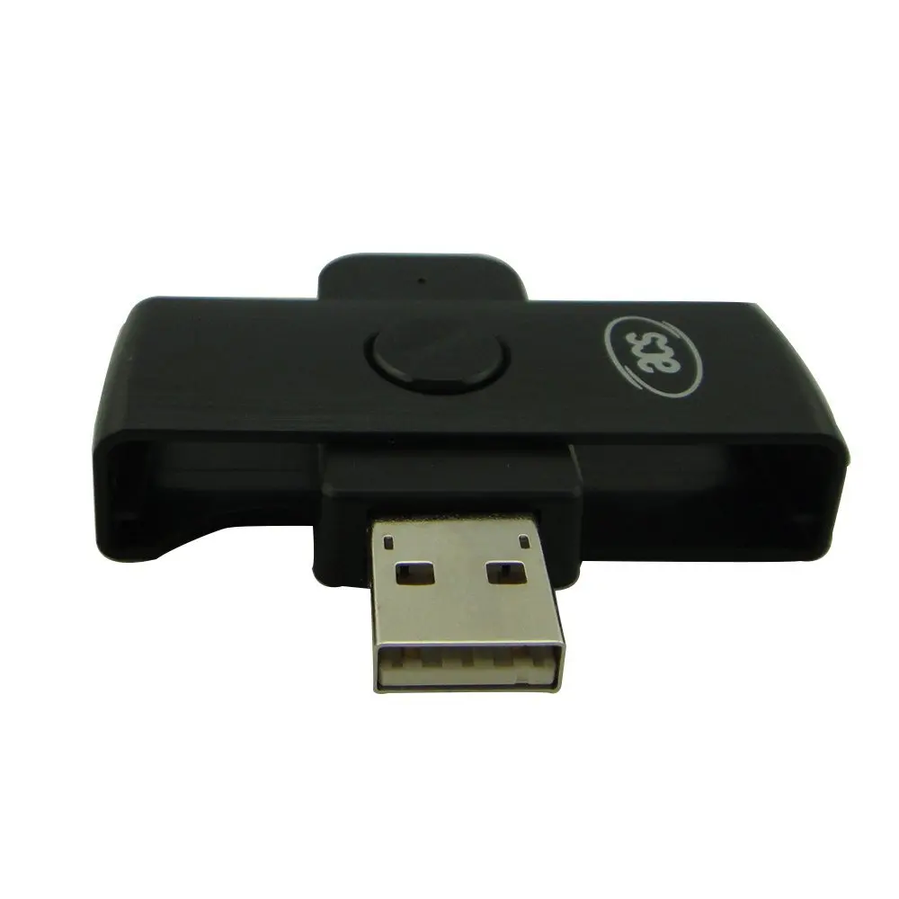 Портативный считыватель смарт карт USB ACR38U N1 CAC общий доступ писатель ID SCM Fold|card reader