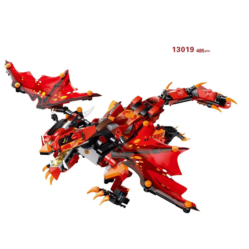 2 4G 4H Электрический RC Робот строительные блоки для детей гром дракона войны