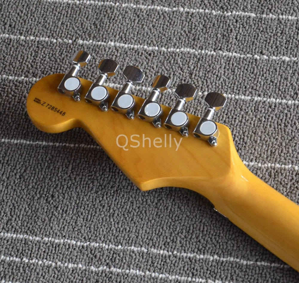 QShelly изготовленный на заказ крем 3 пикапа плавающий floyd rose гайка блокировки черная