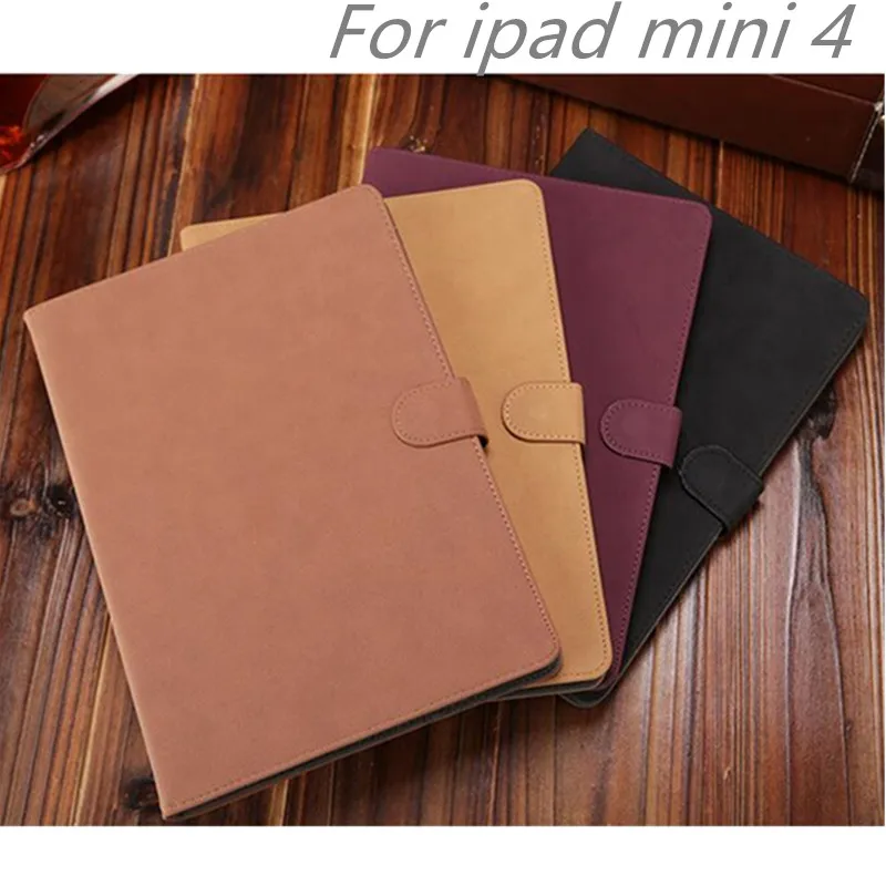 Чехол для iPad Mini 4 Роскошный Ретро винтажный Чехол-книжка из искусственной кожи с