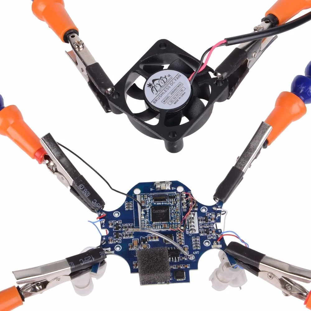 Инструмент для пайки с 6 гибкими рычагами шестиручная паяльная станция