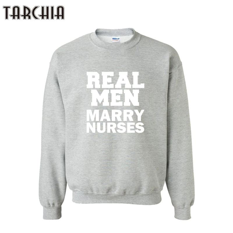 

TARCHIA Harajuku REAL MEN MARRY NURSES Letter Print Long Sleeve Hoodies Men Casual Hip Hip Sportwear Sweatshirts Men Hoody Tops